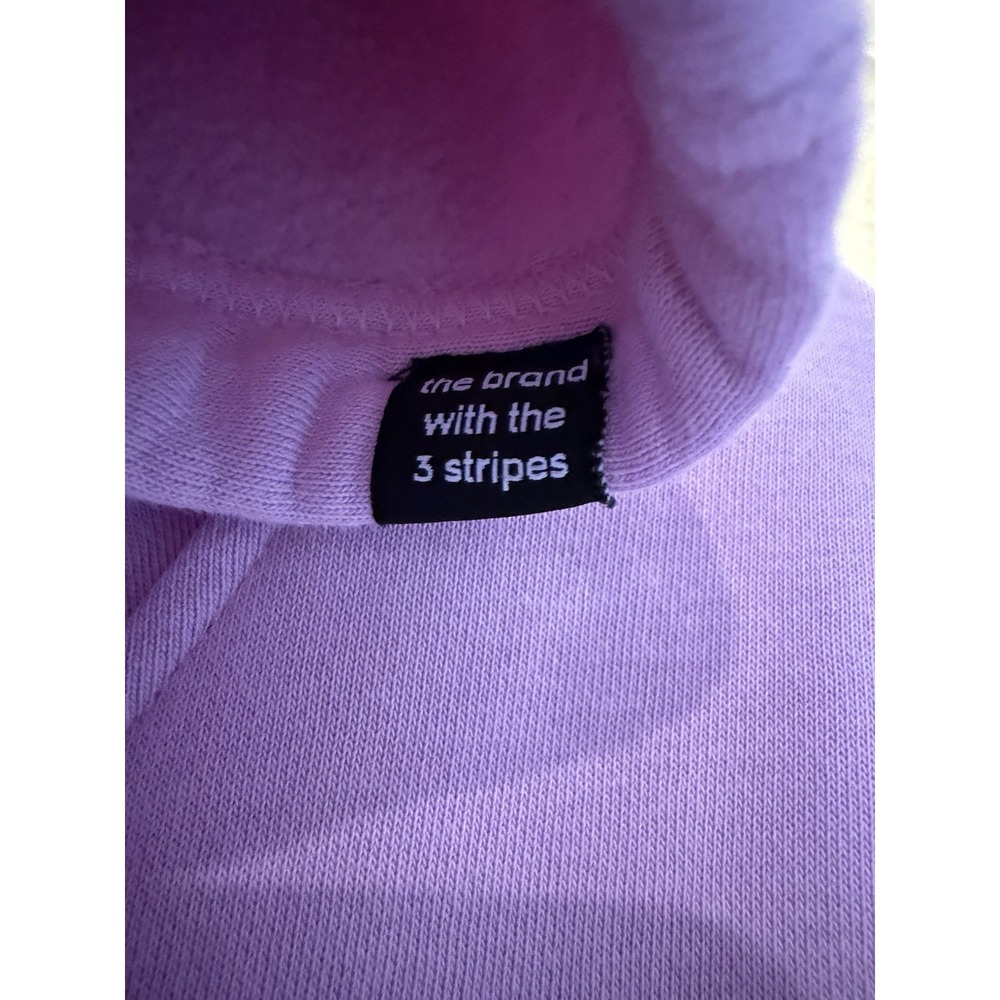 Adidas Men's Sweatshirt Emoji Hoodie Smiley Face Size Small Purple Pink 2XL - Picture 9 of 14